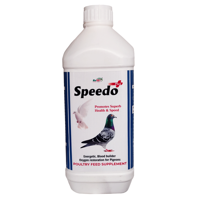 Blood Builder, Iron Tonic & Oxygen Restoration for Pigeons, 1 LTR, Speedo Plus