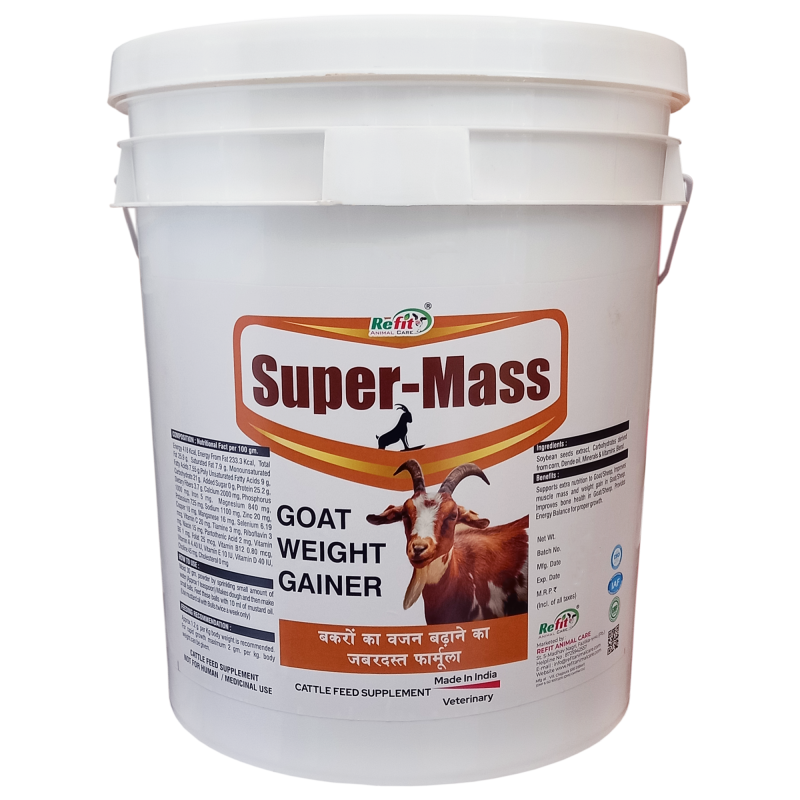 Goat Supplement for Weight Gain, 20 Kg, Super Mass