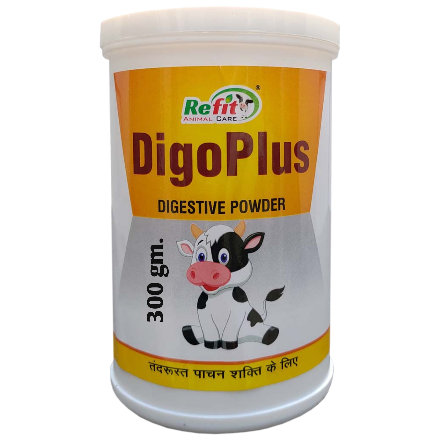 Digestive Powder for Digestion in Cows, Cattle, Goats, and Other Farm Animals, 300 Grams, Digoplus