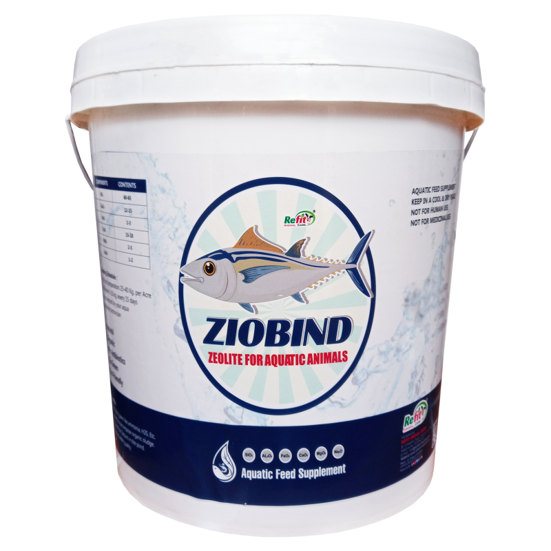 Zeolite Ammonia Binder for Aquatic Animals, Fish Tanks, Aquariums and Ponds, 5 kg, Ziobind