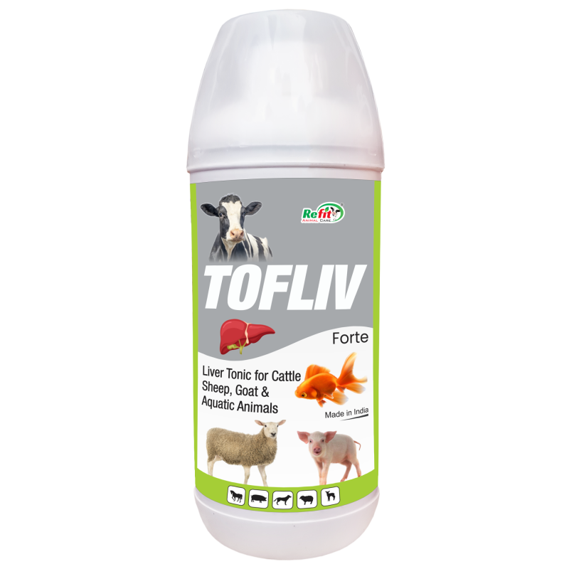 Liver Tonic for Cattle and Aqua, Tofliv 1 Ltr