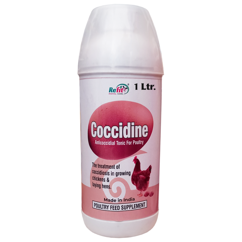 Anticoccidiosis Liquid Supplement for Chicken, Chicks, Broilers, Birds and Poultry, 1Ltr, Coccidine