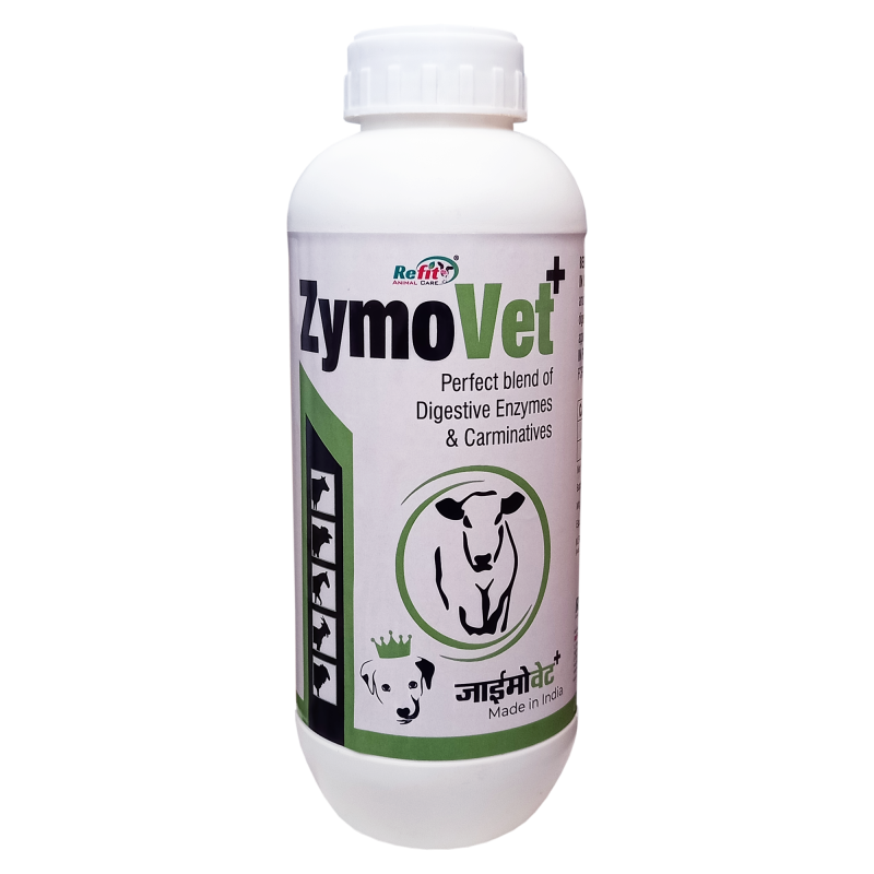 Digestive Enzymest for Cattle and Poultry, 1 LTR, ZymoVet