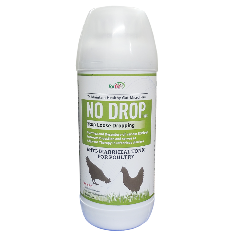 Anti Diarrheal Liquid Supplement for Poultry Gut 1 LTR, NO Drop