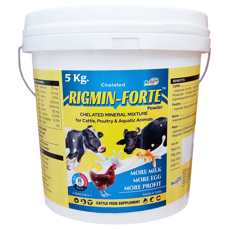 Mineral Mixture For Cow, 5 Kg, RIGMIN FORTE